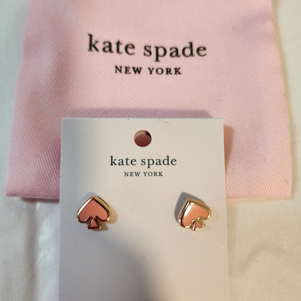 (BNWT) Kate Spade Everyday Spade Earrings